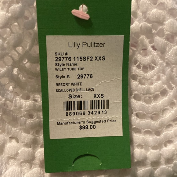 Lilly Pulitzer Wiley Tube Top - Picture 3 of 3